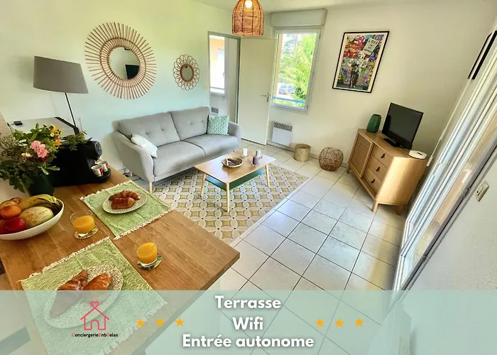 Balcon Nature  Terrasse - Tv - Fibre * Muret