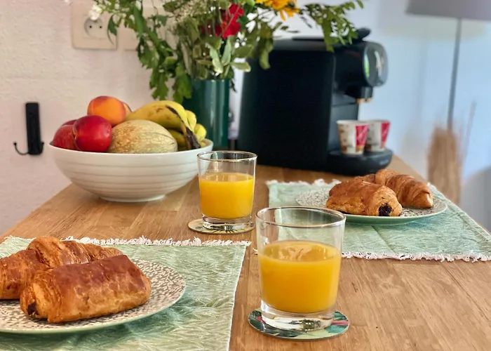 Balcon Nature  Terrasse - Tv - Fibre Apartment